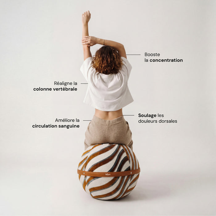 Siège Bloon Casamance Moretta Doré