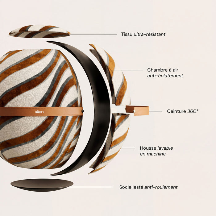 Siège Bloon Casamance Moretta Doré