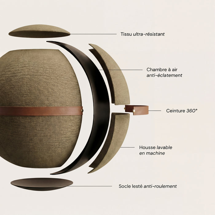 Bloon seat The Linen Shell